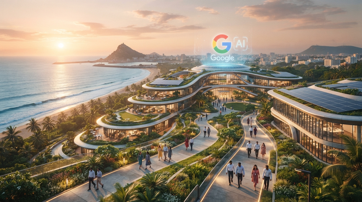 Vizag AI Hub: Google Ka ₹1.25 Lakh Crore Investment, 50,000 Jobs, AP Banega AI Capital