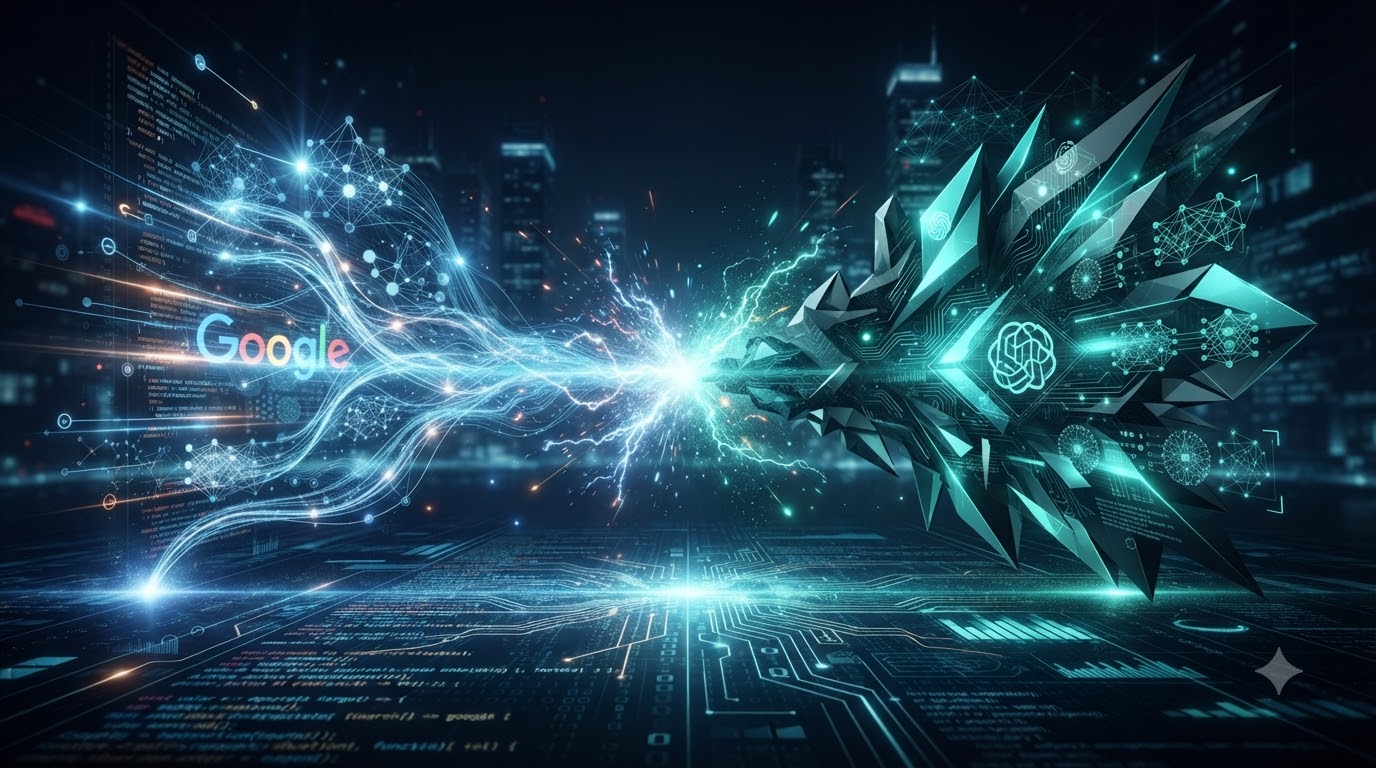 Google vs OpenAI War Tez: 3 Naye Gemini Models, OpenAI Ka Garlic Aur ₹22,000 Crore Ki Hiring
